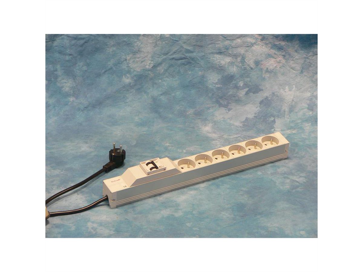 SCHROFF UTE-Steckdosenleiste - STECKDL.UTE 6DO.SI 438,5LG