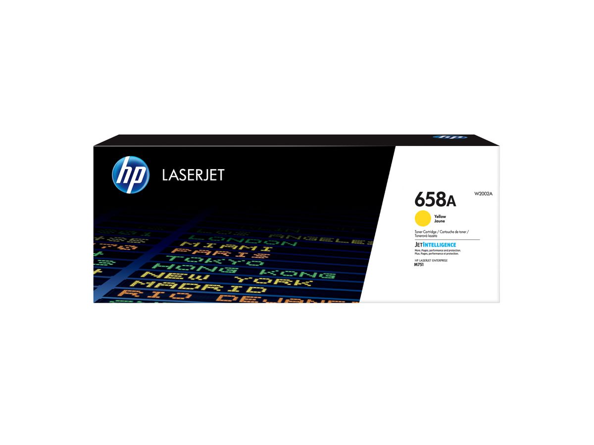 HP 658A Gelb Original LaserJet Tonerkartusche