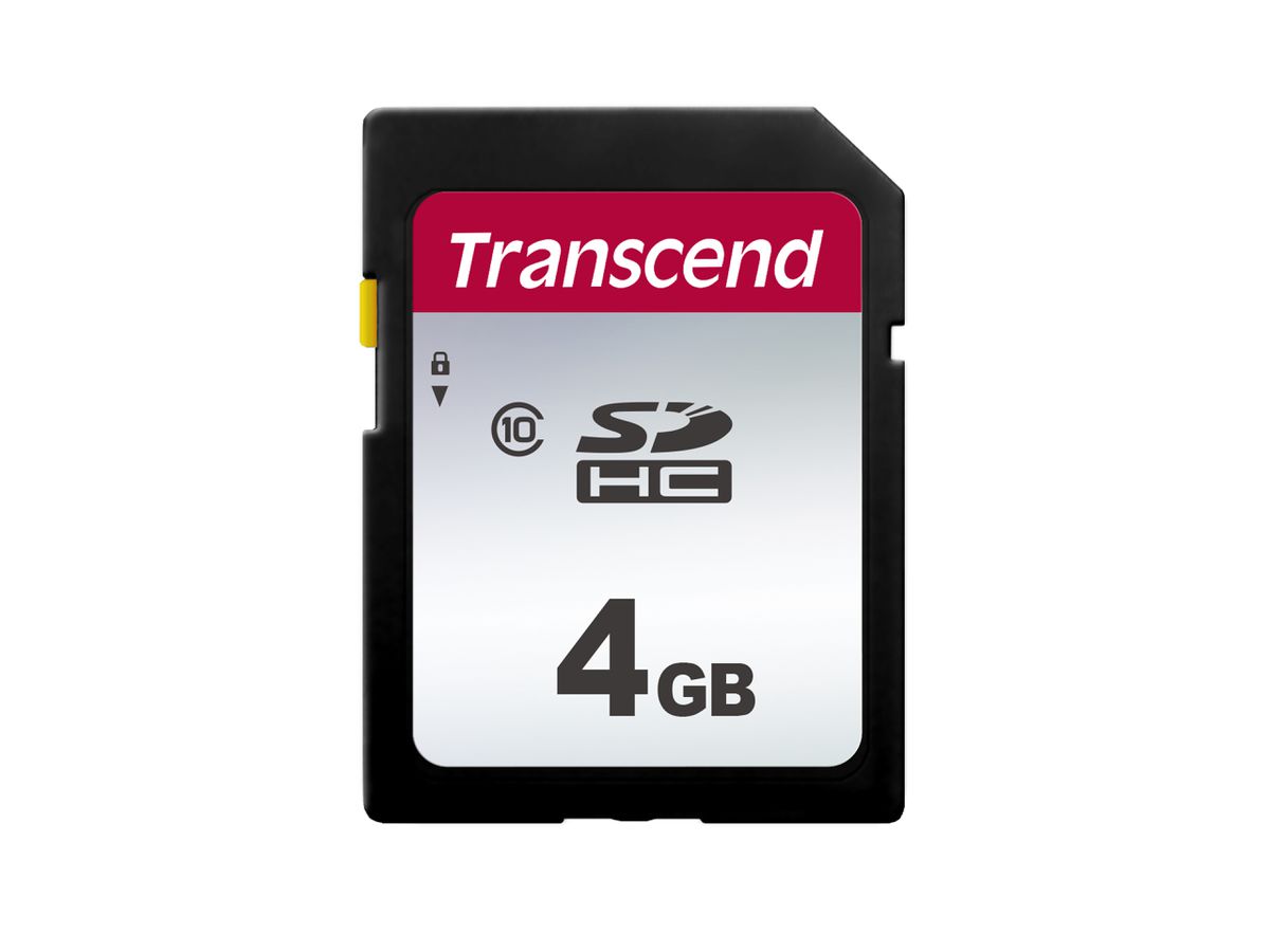 Transcend SDHC 300S 4GB Speicherkarte NAND Klasse 10