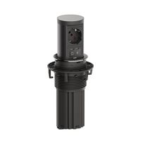 BACHMANN ELEVATOR2 1xP40, 1xUSB C/C 45W Edelstahl-Optik 2,0 m AEH