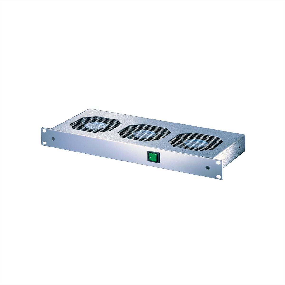 SCHROFF 19" Umlüfter, 6 Ventilatoren, 1 HE - UMLUEFTER 19"M.SCH. 230V