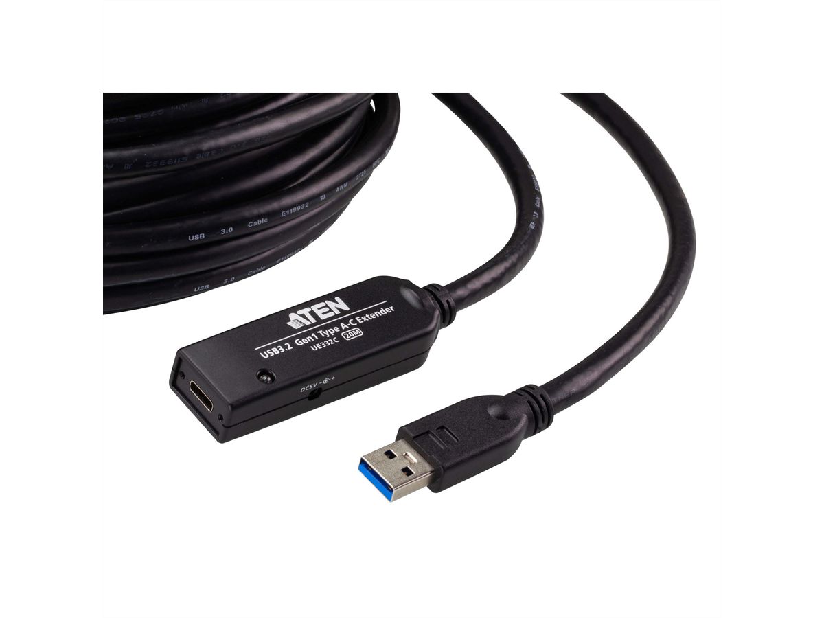 ATEN UE332C USB-A 3.2 Gen1zu USB-C Extender Kabel 20m