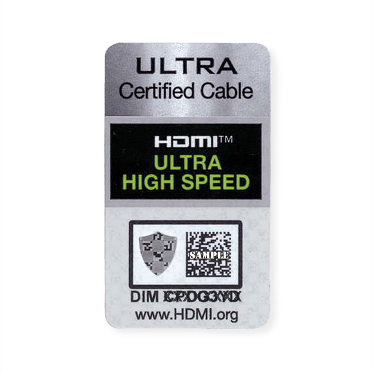 ROLINE GREEN ATC 8K HDMI Ultra HD Kabel mit Ethernet, ST/ST, schwarz, 2 m