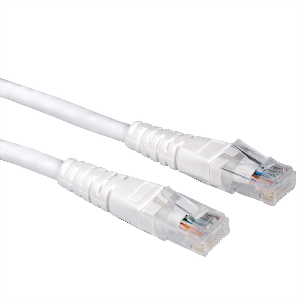 VALUE Patchkabel Cat.6 (Class E) UTP, weiß, 0,5 m