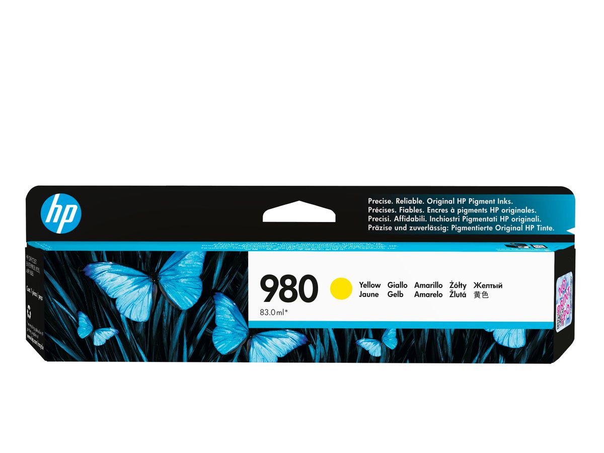 HP 980 Gelb Original Druckerpatrone