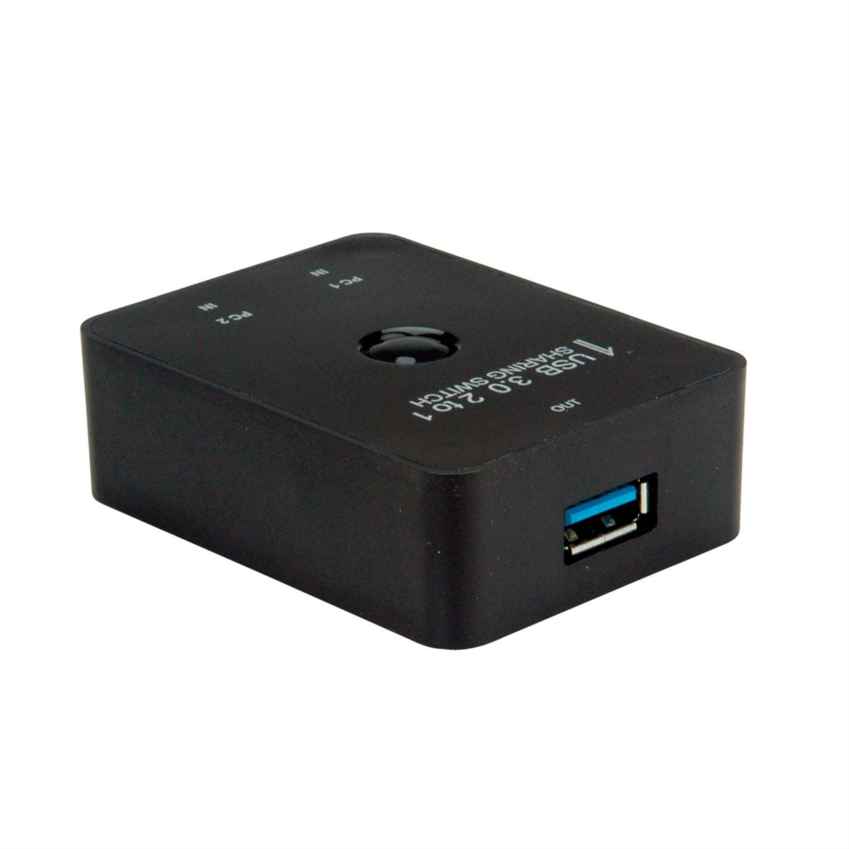 VALUE Manueller USB 3.2 Gen 1 Switch, 2 Ports