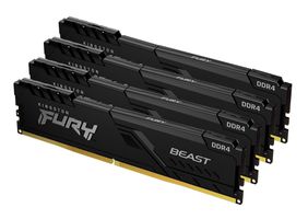 Kingston Technology FURY 64GB 3600MT/s DDR4 CL18 DIMM (4er-Kit) Beast Black