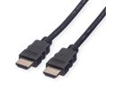 ROLINE HDMI High Speed Kabel mit Ethernet, schwarz, 5 m