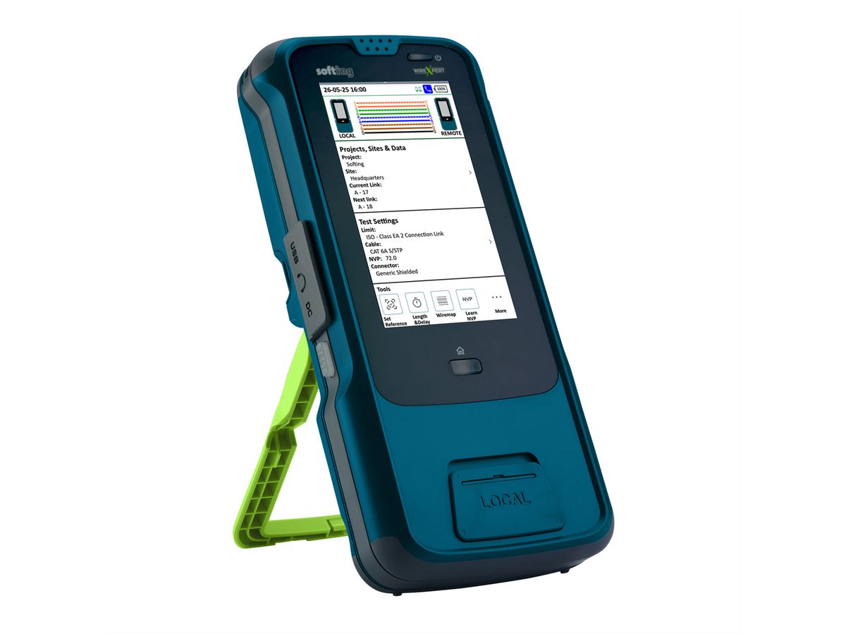SOFTING WireXpert MP C6A Cable Certifier