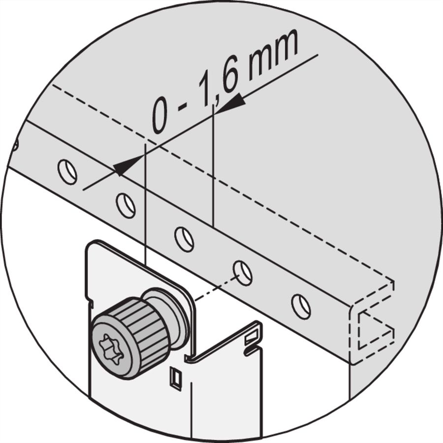 SCHROFF Modul mit Pull-Griff-Mechanik, Ruggedized - AMC MODUL MS D RUG