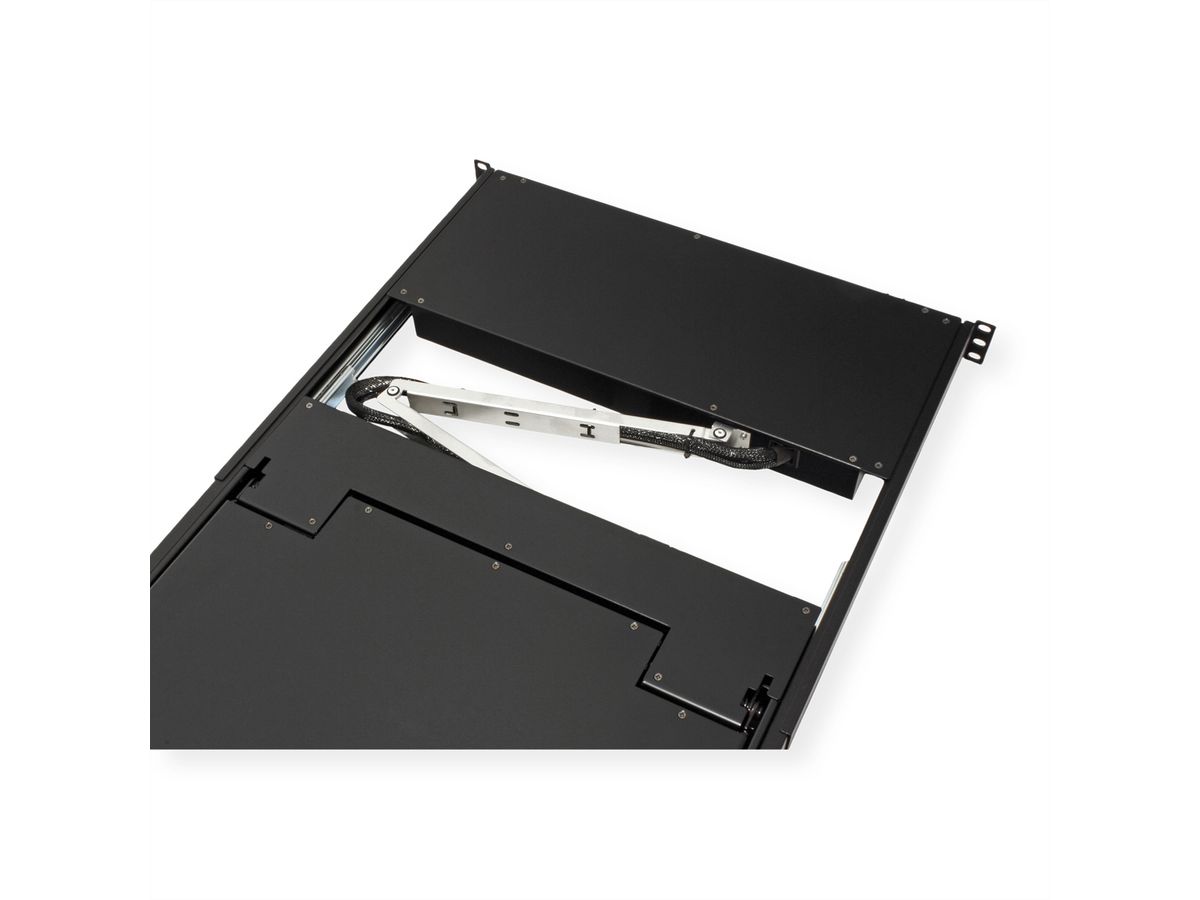 ATEN CL1308N KVM-Switch, 48cm TFT, VGA, PS/2-USB, 8 Port, CH-Layout