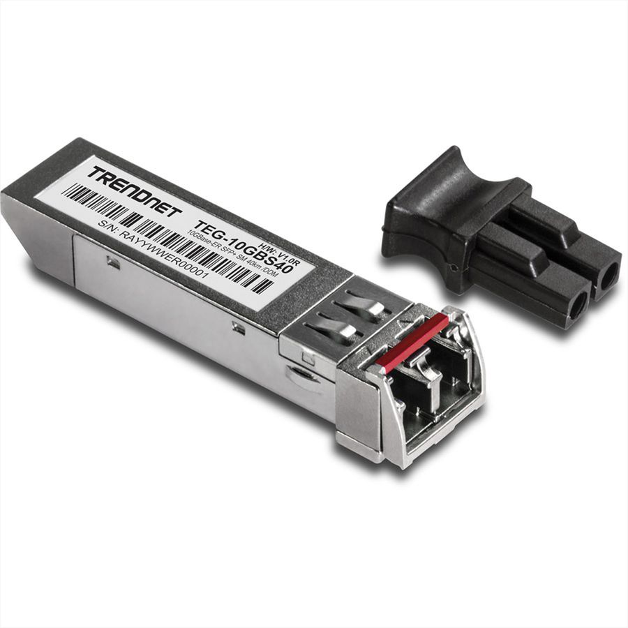 TRENDnet TEG-10GBS40 10GBASE-LR SFP+, Single Mode LC (40KM with DDM)