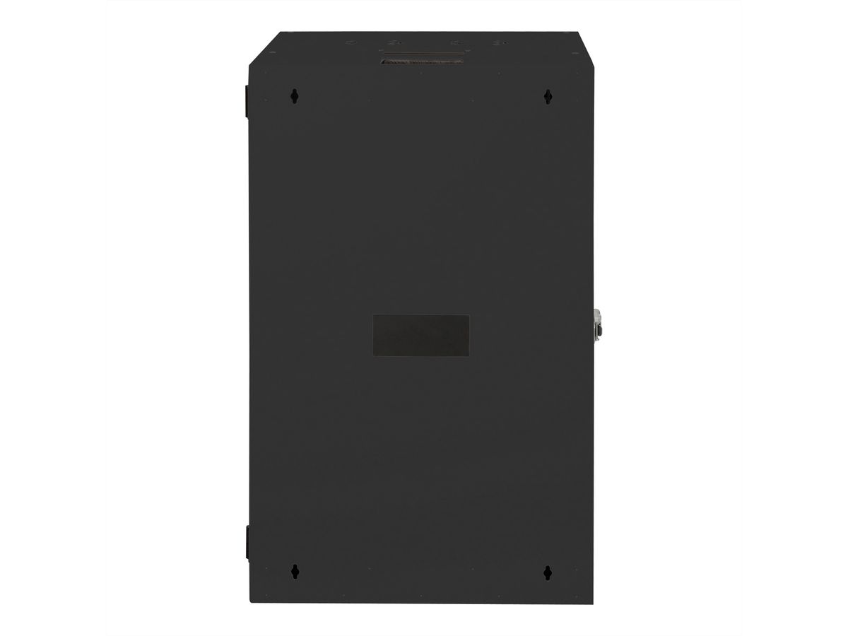 ROLINE 19-Zoll Wandgehäuse Pro 20 HE, 600x600 BxT zweiteilig schwenkbar schwarz
