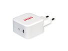 ROLINE USB Charger mit Euro-Stecker, 1x USB Typ C, PD, 61W