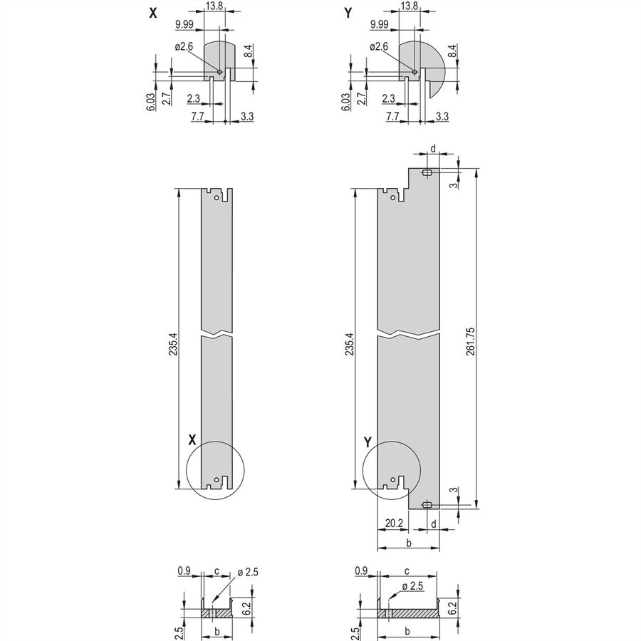 SCHROFF STECKBAUGRUPPE IET 6HE 12TE