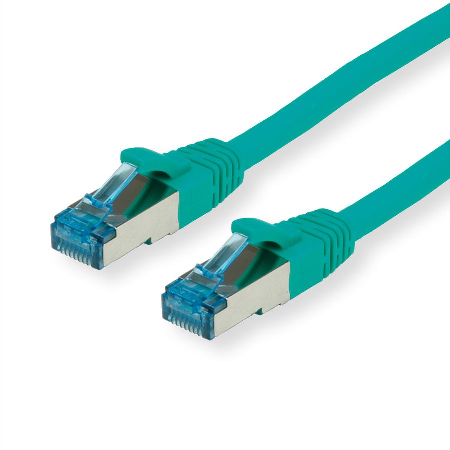 VALUE Patchkabel Cat.6A (Class EA) S/FTP (PiMF), LSOH, grün, 15 m