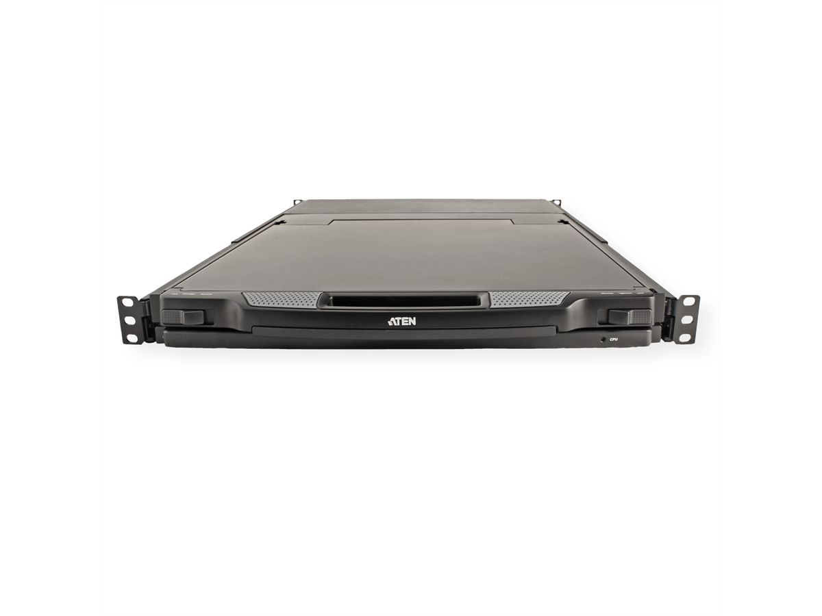 ATEN CL1308N KVM-Switch, 48cm TFT, VGA, PS/2-USB, 8 Port, CH-Layout