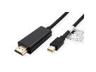 VALUE Mini DisplayPort Kabel, Mini DP-UHDTV, ST/ST, schwarz, 3 m