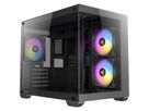 ANTEC CX600M ARGB B Micro-ATX Tower Gaming PC Gehäuse, schwarz