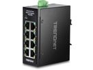 TRENDnet TI-ELC80 8-Port Ethernet Mini Switch Industrial DIN-Rail