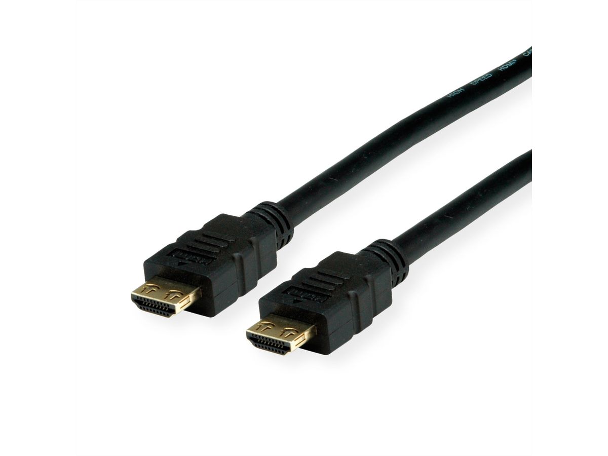 VALUE 4K HDMI Ultra HD Kabel mit Ethernet, ST/ST, schwarz, 2 m