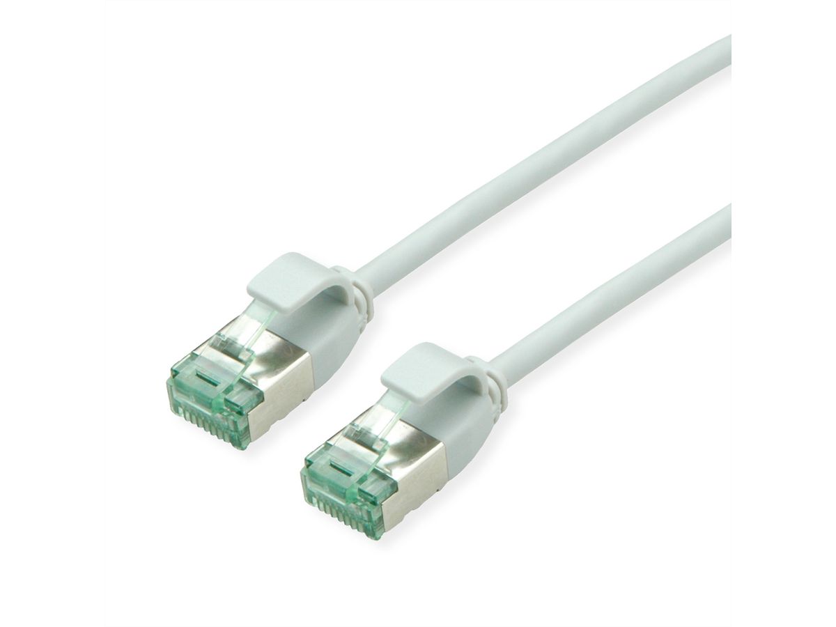 ROLINE RM U/FTP DataCenter Patchkabel Kat.6A (Class EA), slim, grau, 5 m