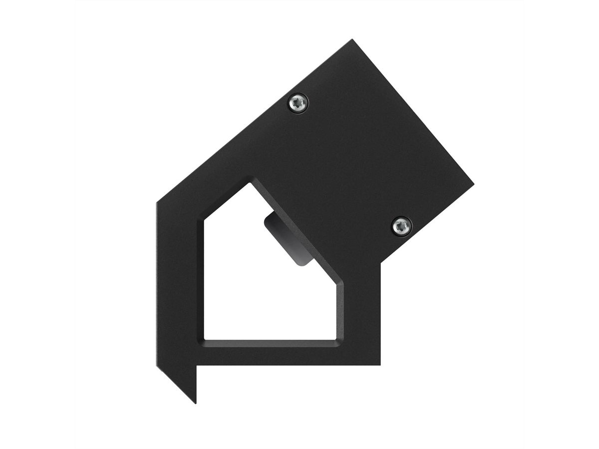 BACHMANN DESK2 ALU BLACK 2xUTE, 1xUSB C/C 45W L=0,2m