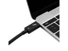ROLINE Thunderbolt™ 5 Kabel, C-C, ST/ST, 80Gbit/s, 240W, passiv, schwarz, 0,8 m