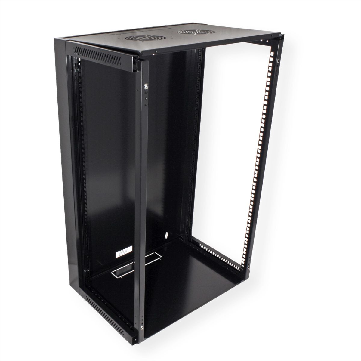 VALUE Wandgehäuse 18 HE (HxBxT) 901x570x450mm, Bausatz, schwarz