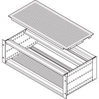 SCHROFF Abdeckblech für Anschraubung an die Seitenwand - ABDECKBL.36TE 235T 160/220T