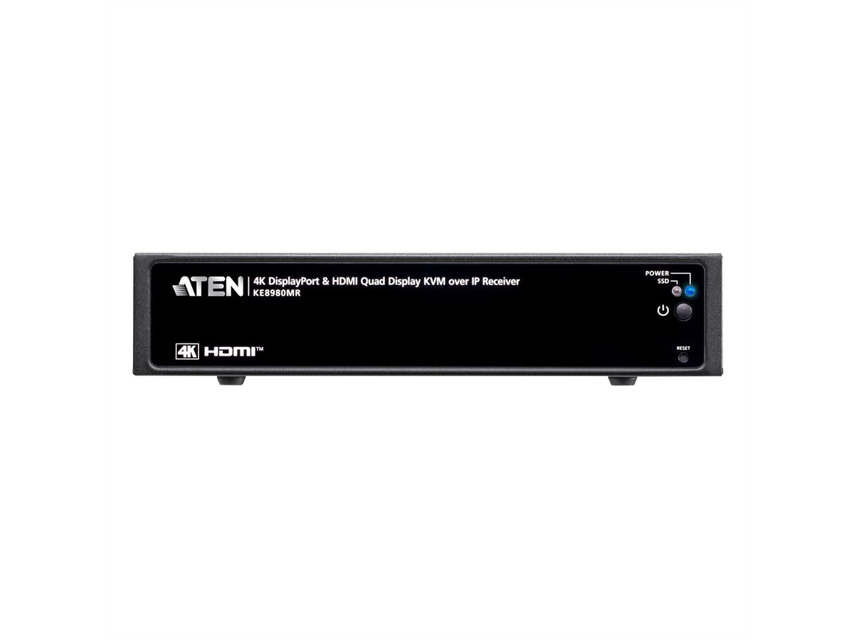 ATEN KE8980MR 4K USB HDMI DP Quad Display IP KVM Extender