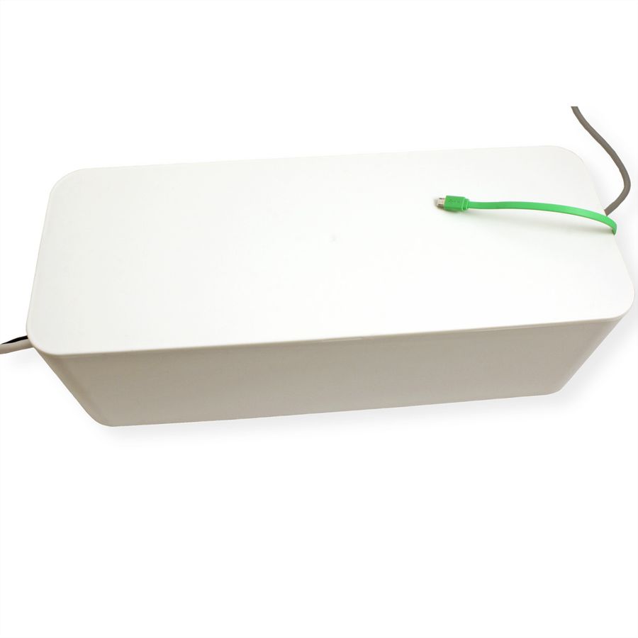 VALUE Kabel-Box, groß, weiß