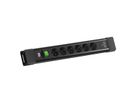 BACHMANN CONNECTUS 6xUTE 1xSchalter, 1xUSB C/C 45W L=2,0m CEE7/7 schwarz