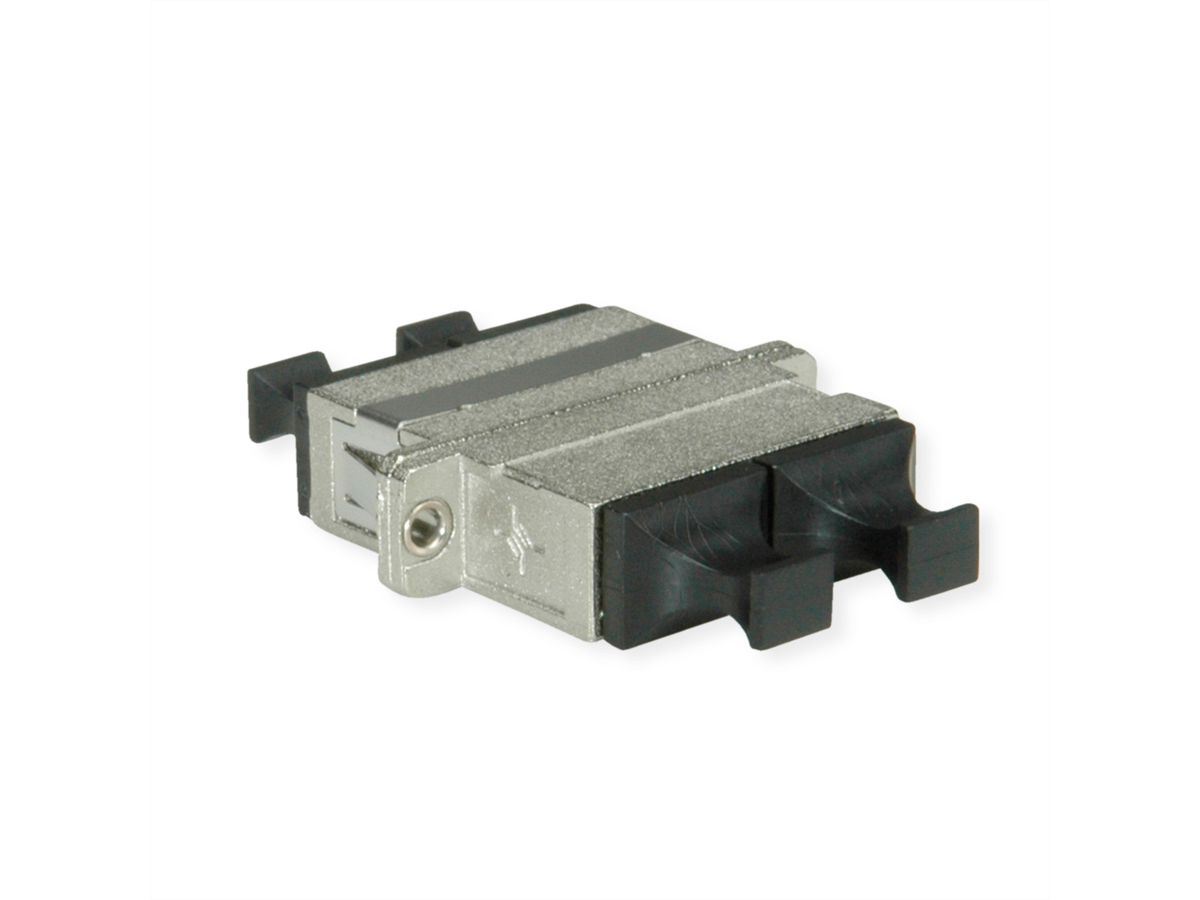 TELEGÄRTNER SC Duplex Kupplung, Single- u. Multimode, Keramikhülse, Metallgehäuse