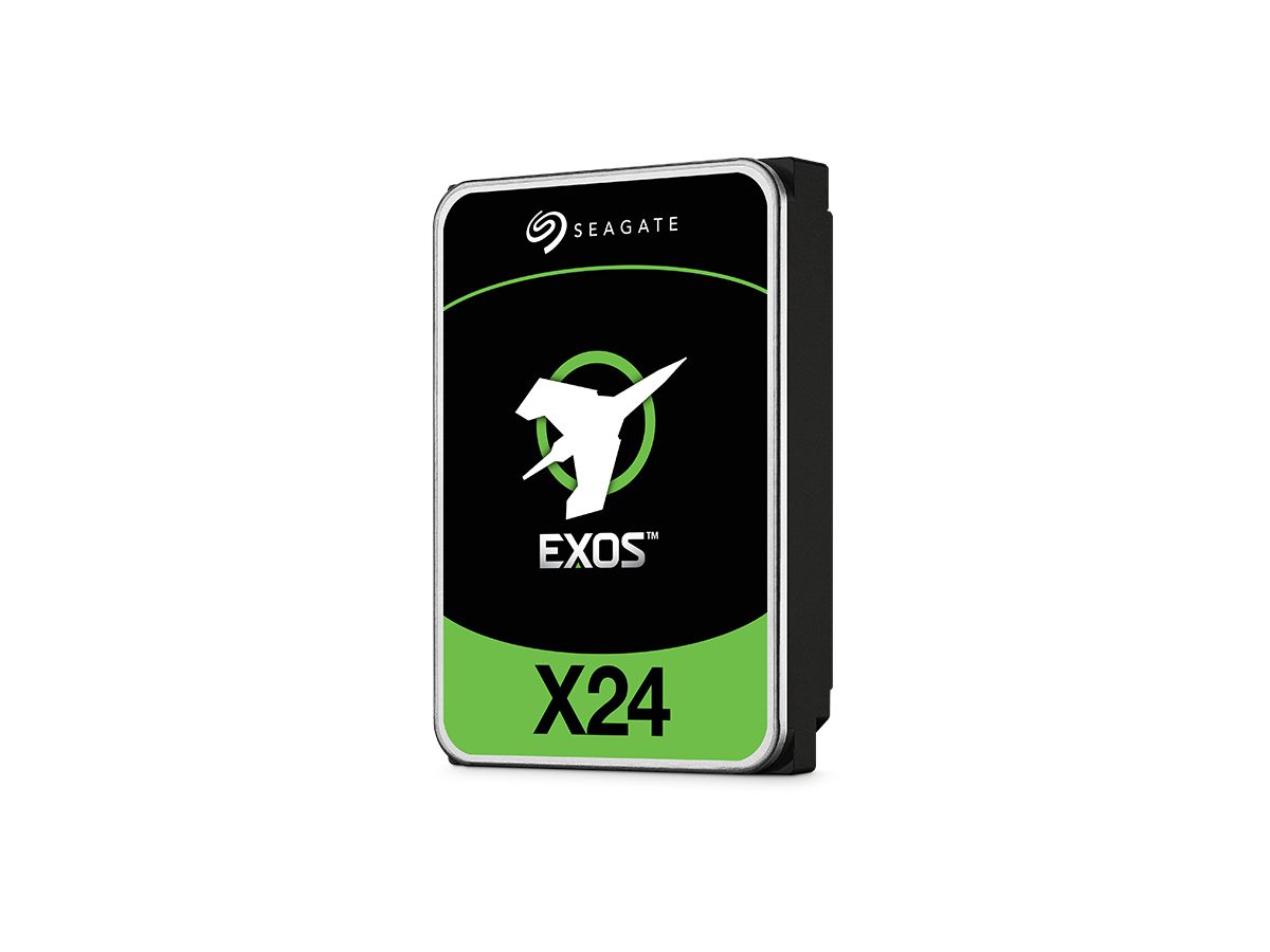 Seagate Exos X24 Interne Festplatte 24 TB 7200 RPM 512 MB 3.5" SAS