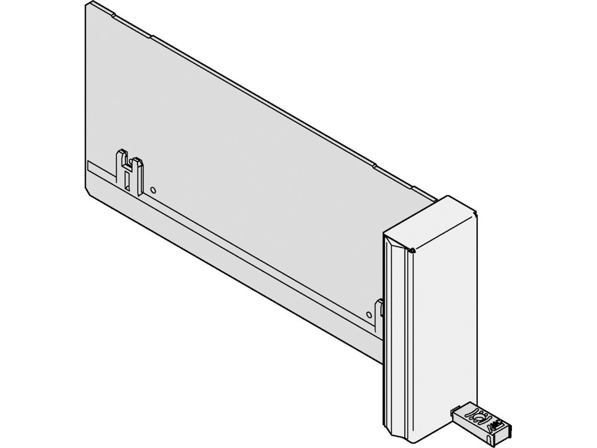 SCHROFF Filler-Modul ECO mit starrem Griff - AMC BLINDMODUL FS D