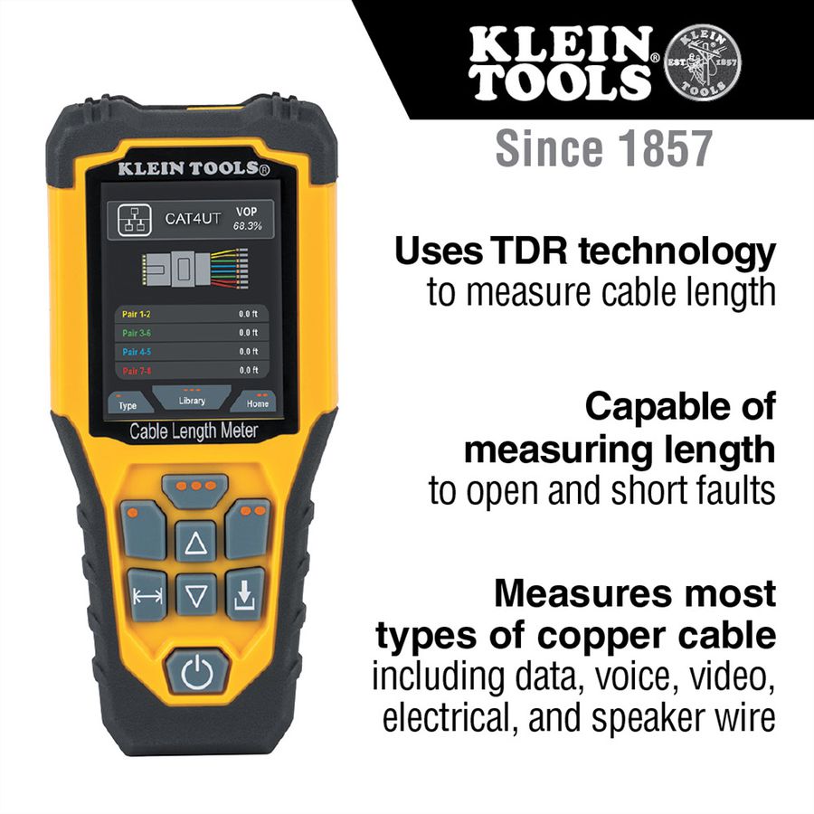 KLEIN TOOLS 501-915 TDR Kabellängenmessgerät