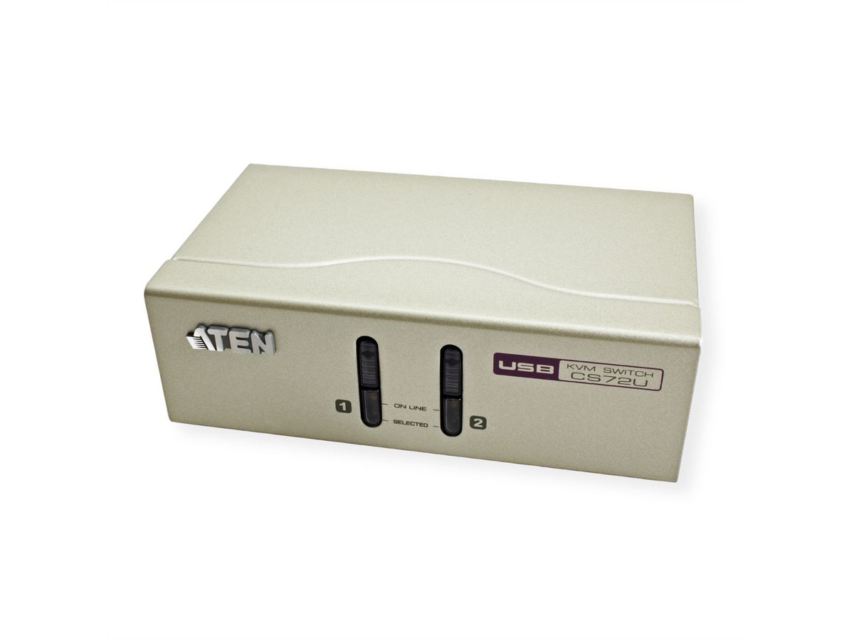 ATEN CS72U USB-KVM-Switch mit 2 Ports