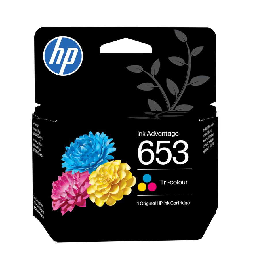 HP 653 Schwarz Original Advantage-Druckerpatrone