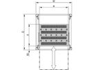 SCHROFF Fachboden ausziehbar (Universal eurorack) - FACHB.UNI.TELE.800B700T 7021
