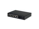 ROLINE Gigabit Ethernet Switch 6 Ports (5x 10/100/1000 + 1x SFP, 4x PoE+)