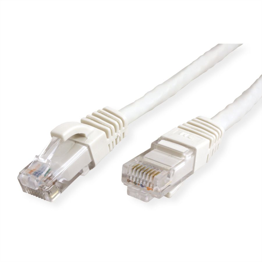 VALUE Patchkabel Cat.6A (Class EA) UTP, weiß, 5 m