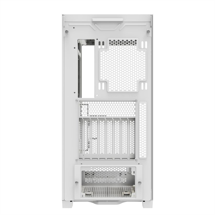 XILENCE Xilent Gleam X818.W.ARGB Gaming ATX PC-Gehäuse weiß, RGB ATX Midi Tower