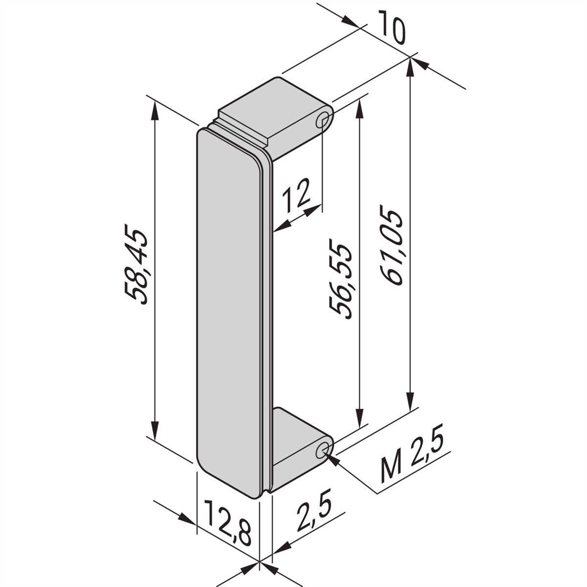 SCHROFF FRONTPL.FMC VITA 57.1 (10ST)