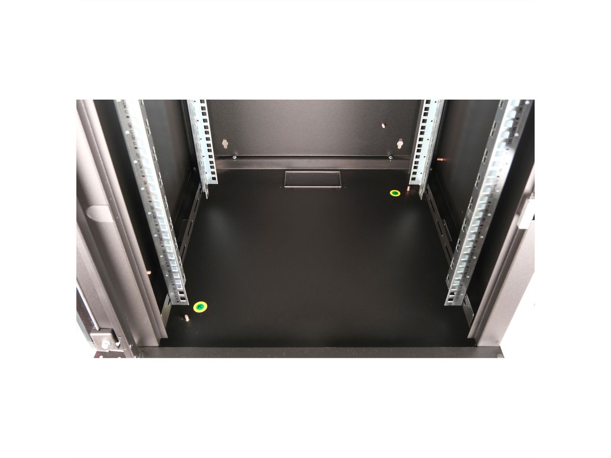 ROLINE 19-Zoll Wandgehäuse Pro 12 HE, 600x600 BxT schwarz