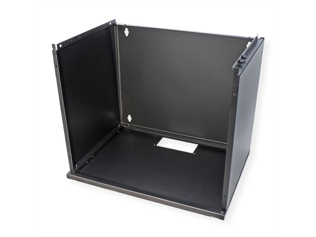 ROLINE 19-Zoll Wandgehäuse Basic 9 HE, 540x400 BxT Bausatz schwarz