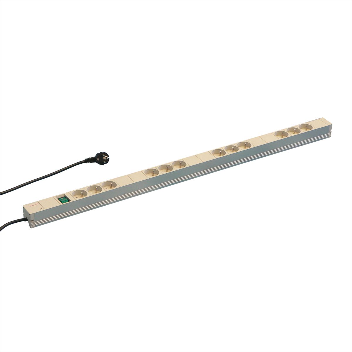 SCHROFF UTE-Steckdosenleiste - STDL.UTE 12DO.SCHALT.947.5LG