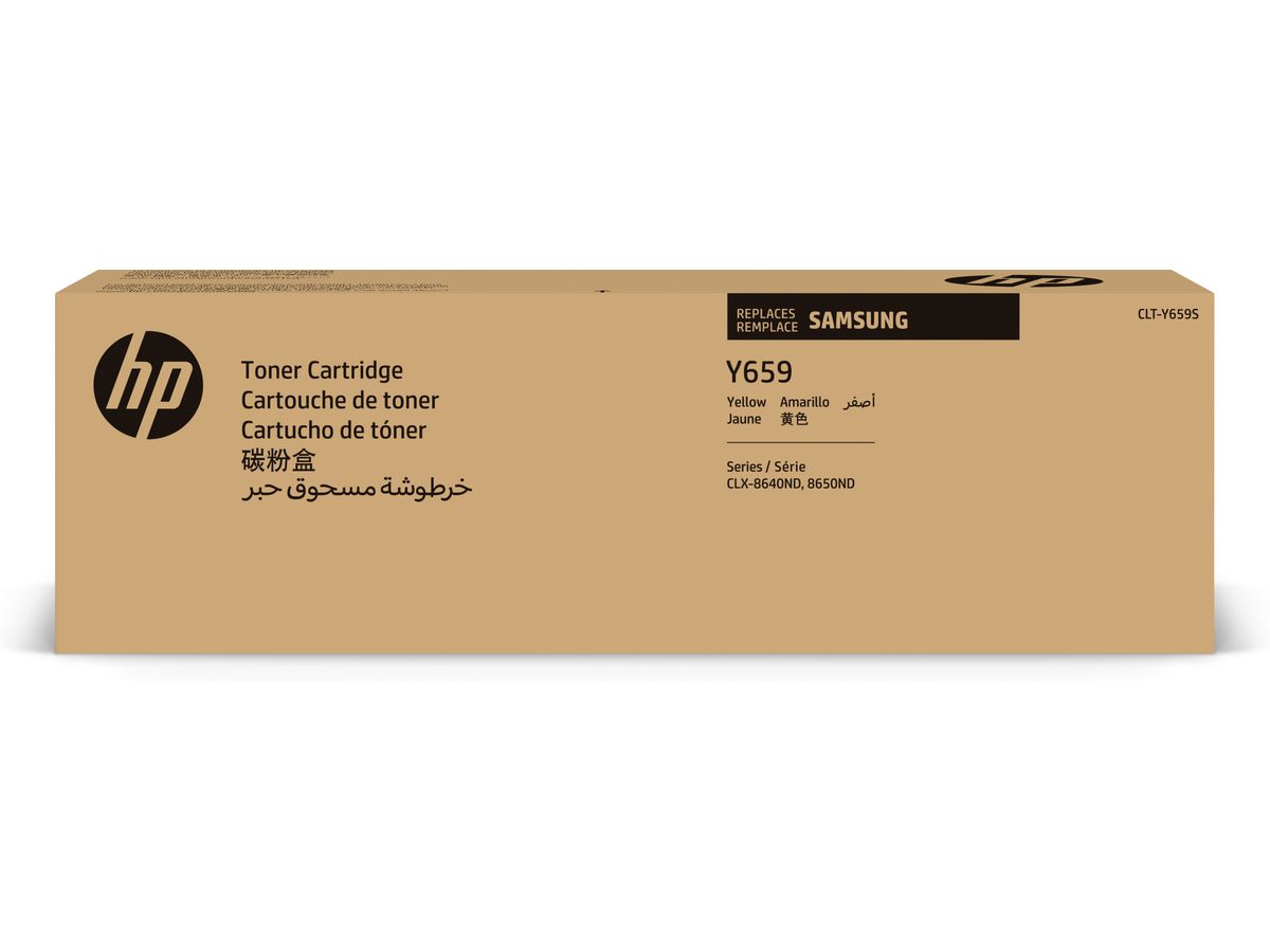 Samsung CLT-Y659S Gelb Original Tonerkartusche