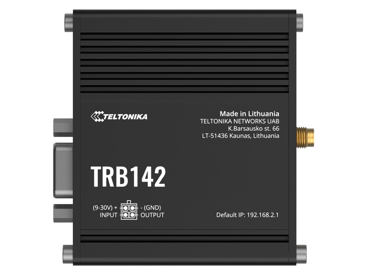 TELTONIKA TRB142 LTE/4G RS232 Industrie Gateway