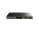 CUDY GS1026PS2 24-Port Gigabit Switch PoE+ mit 2 RJ45 Uplink and 2 SFP 300W